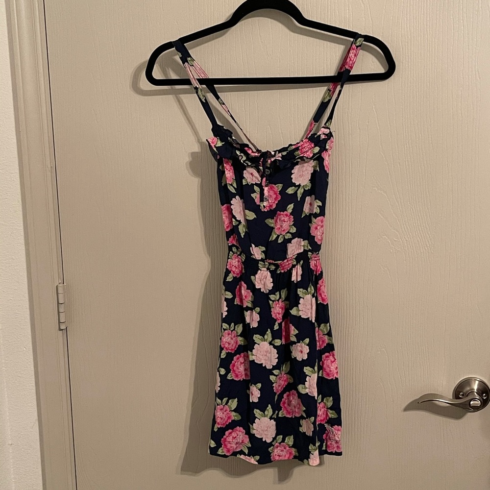 Abercombie (Girls) Floral Pink Flower Summer Dress